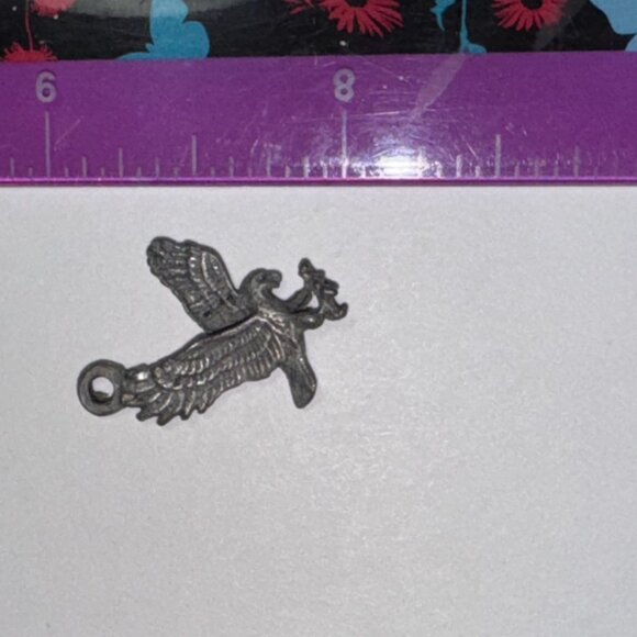 Pewter Flying Eagle Pendant - Picture 13 of 16